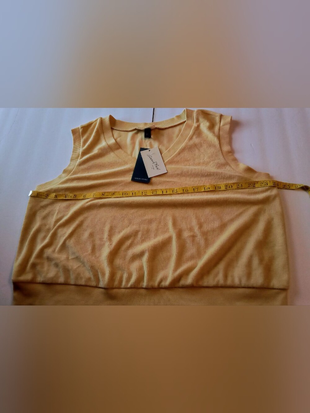 Universal Thread Yellow Sleeveless Tank Top